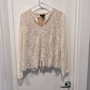 Rachel Zoe lace blouse